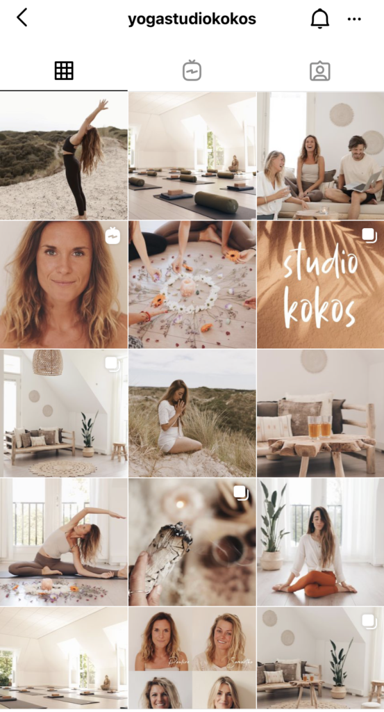 Instagram Yoga Studio Kokos