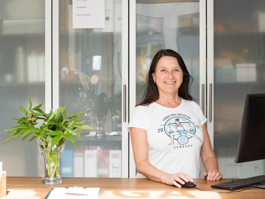 Marina von Iyengar Yoga Hamburg hat den Schritt in gewagt - Selbständig als Yogalehrer