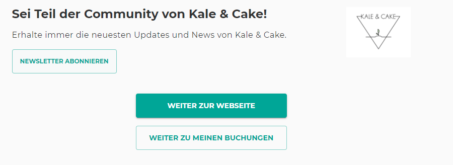 Anmeldung zum Yoga Newsletter von Kale & Cake - Marketing für Yoga Studios und Yogalehrer