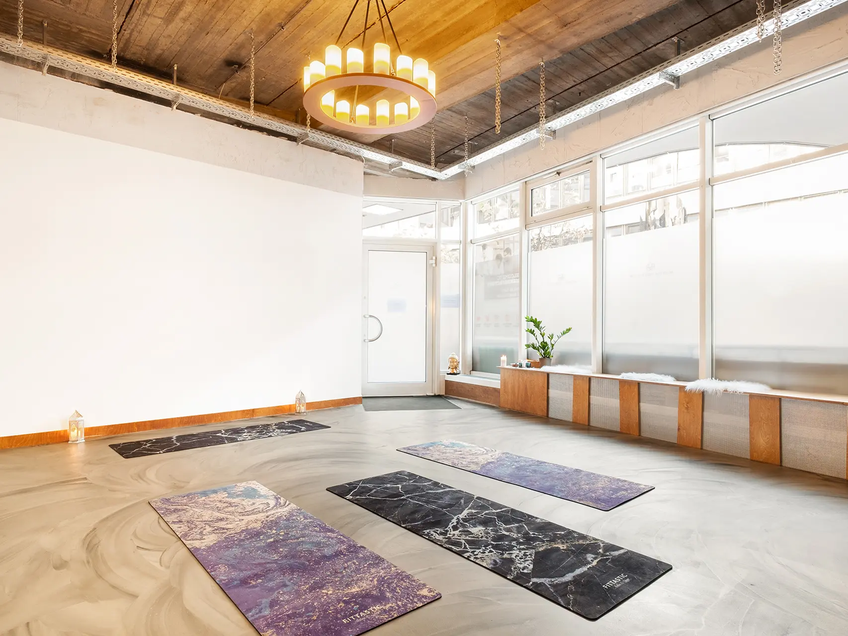Yoga Studio Atmosphäre