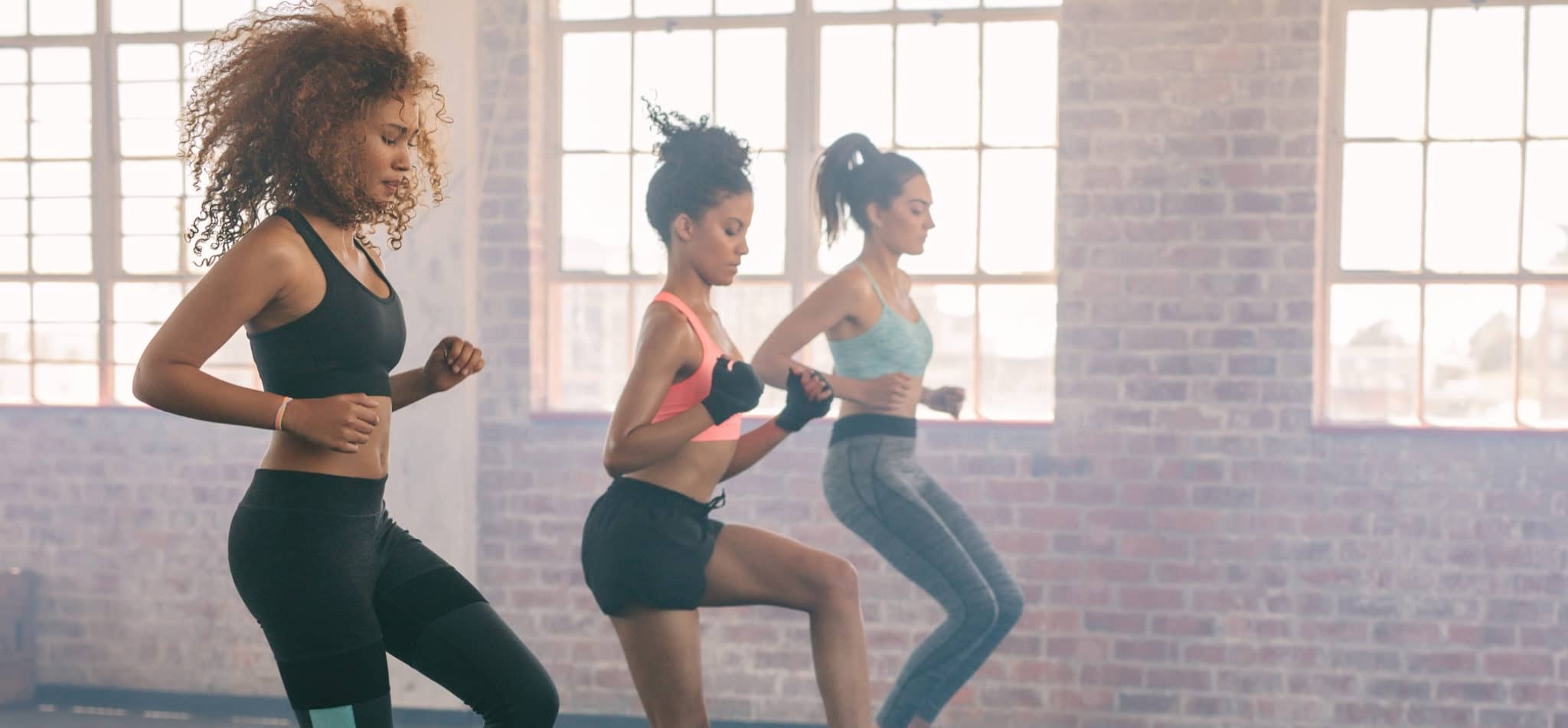 Fitness Studio Gruppen Workout