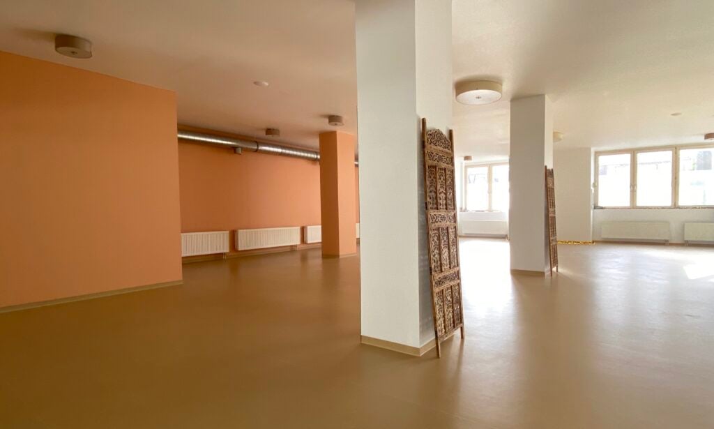 Yogaraum bei Om Yoga Stuttgart
