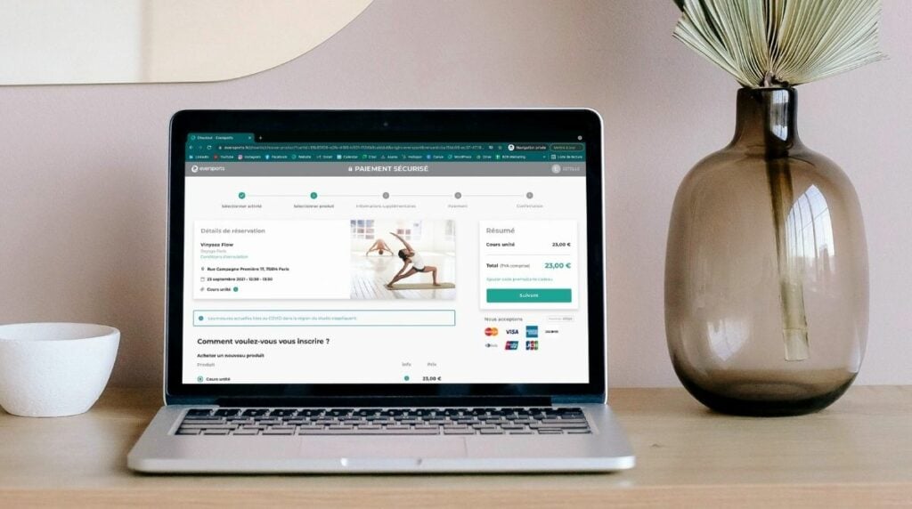 paiement en ligne facile eversports