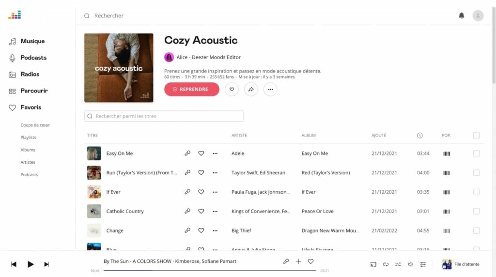 Yoga deezer playlist