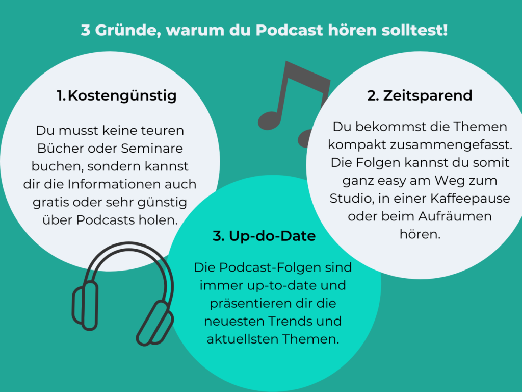 Übersicht der Vorteile von Yoga Podcasts
