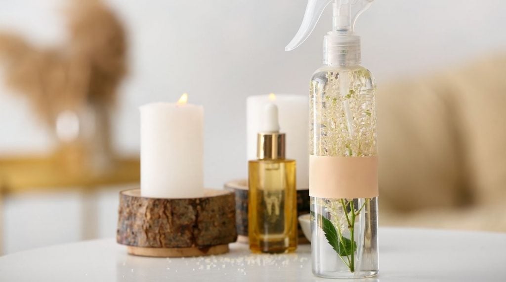 cosmetiques disposition studio yoga