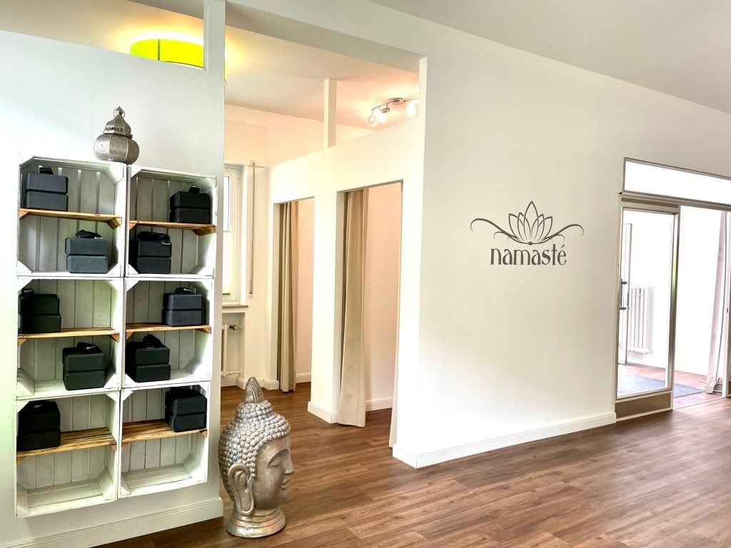 Sonjas Yogastudio von Innen