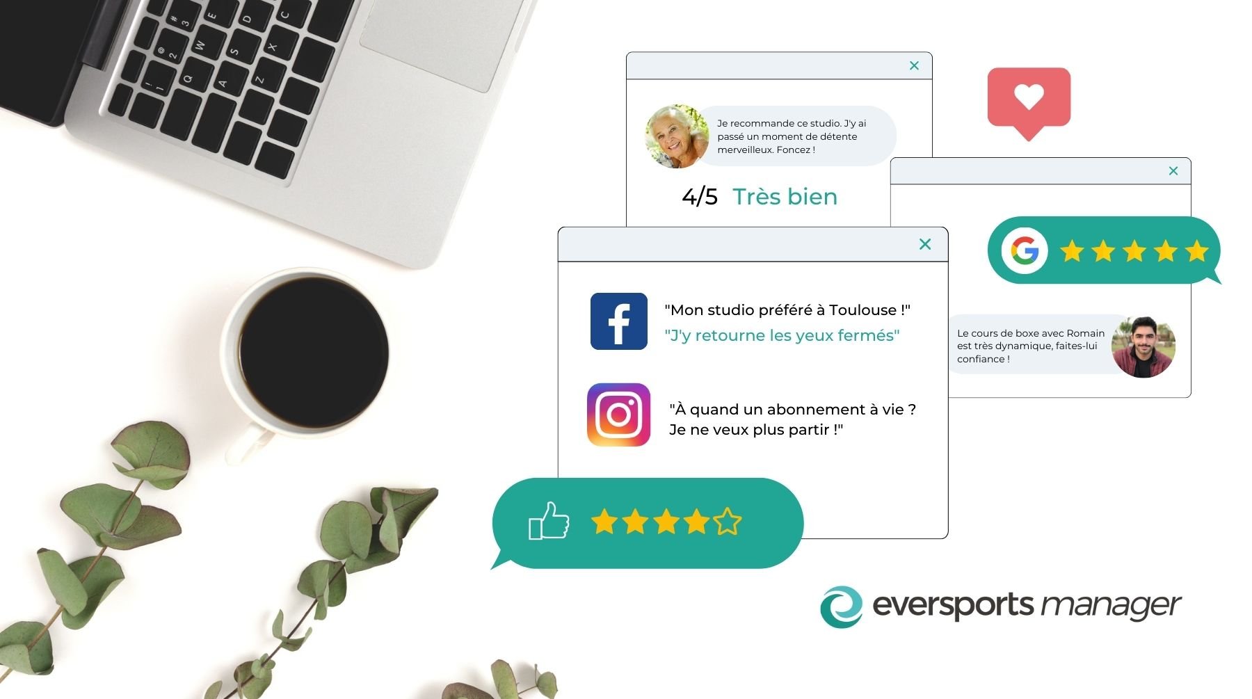 obtenir avis client studio sport eversports