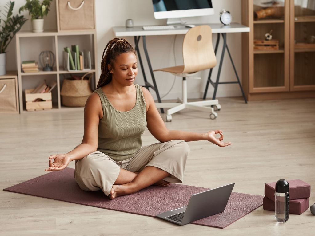 Yogalehrerin