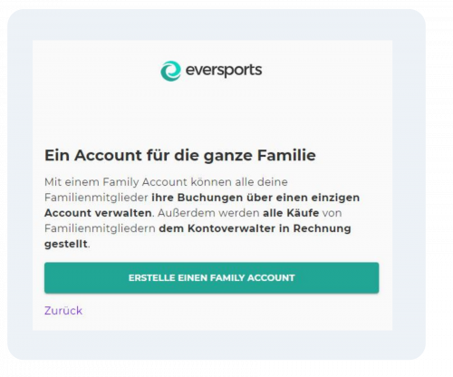 Jetzt Familienaccounts für deine Tanzschule im Eversports Manager erstellen