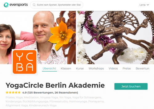 Top Yoga Studio Berlin: YogaCircle Berlin Akademie