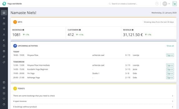Automate your administration Automate your administration Yoga Software